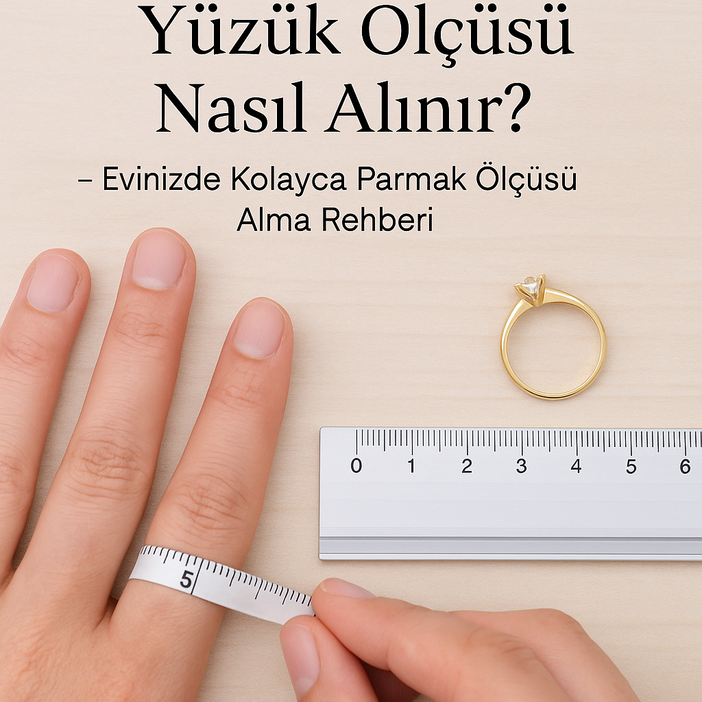 Yüzük Ölçüsü Nasıl Alınır? – Evinizde Kolayca Parmak Ölçüsü Alma Rehberi